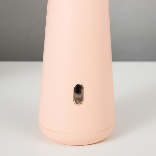 Лампа настольная RISALUX «Страйк», светодиодная, 3 режима, USB, розовая, 6.8×6.8×28.5 см