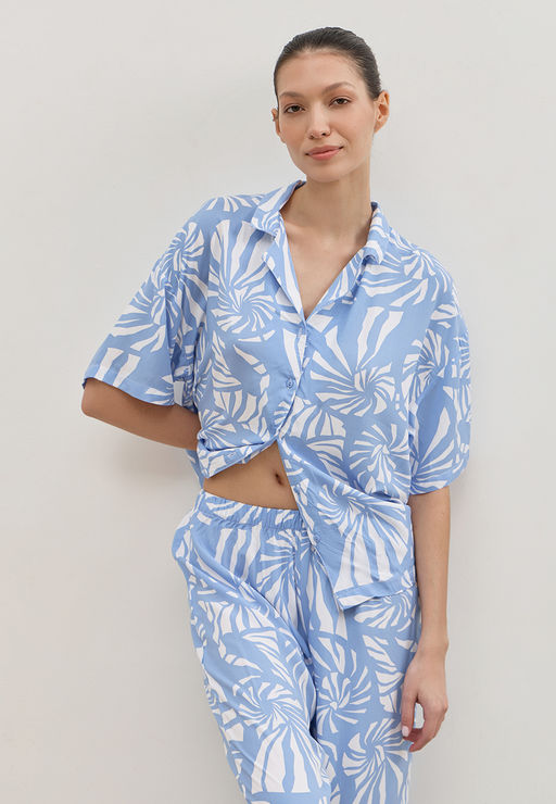 Пижама жен. Morsy голубой Pajamas - Sensera фото 4