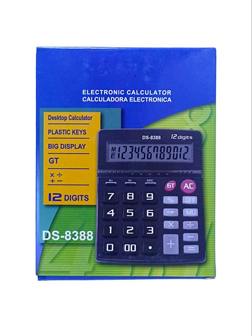 Калькулятор настольный 8388, 12-разрядный, работает от 1*R3