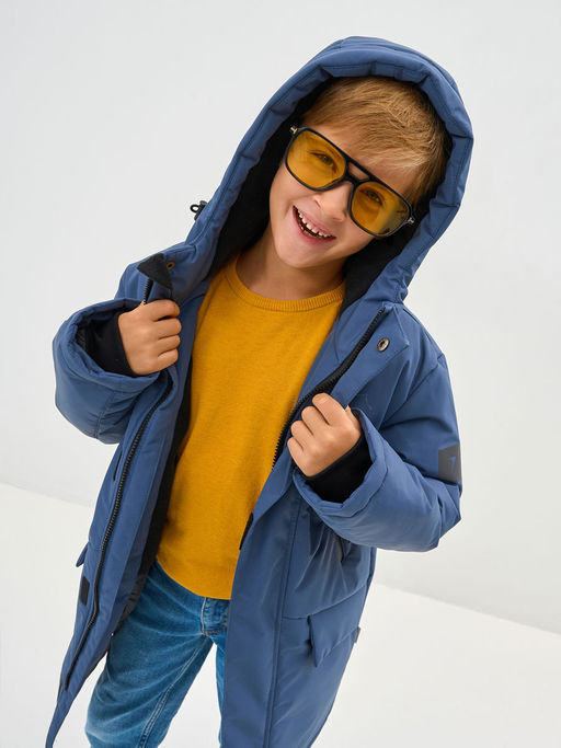 Куртка зимняя 25537-524 джинсовый