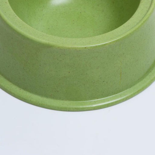 Миска бамбуковая двойная, 23,5 х 13 х 5 см, зелёная - Пижон фото 2