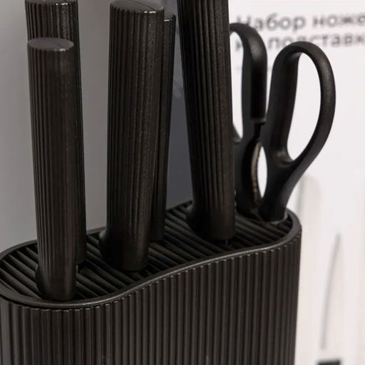 Набор ножей на подставке, 7 пр. JEWEL арт. ПС0006/7-16