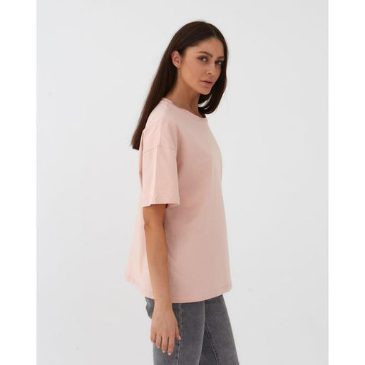 Футболка женская MIST basic, размер 44-46, розовая