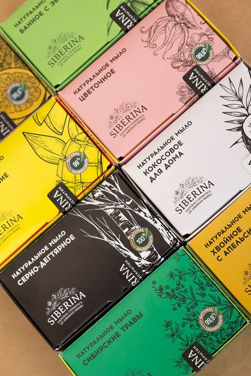 Натуральное мыло Лаванда и цитрус - Siberina фото 5