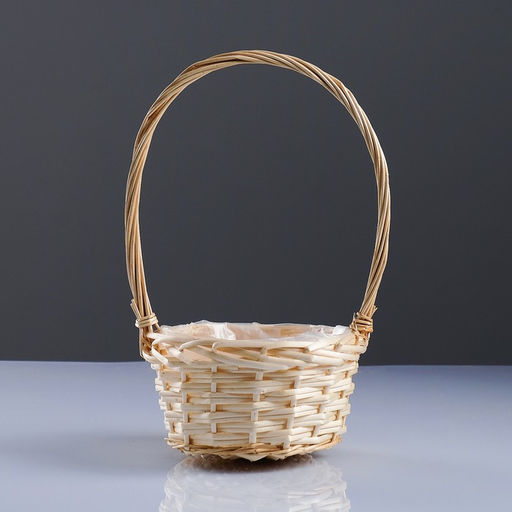 Корзина плетёная для хранения «Плетёнка», ива, круглая, набор 3 шт.