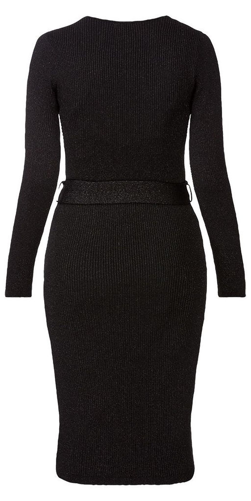 Трикотажное платье ESMARA с блестками фото 3