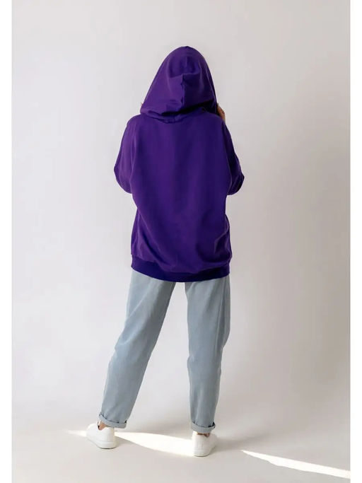 Толстовка худи с модным корейским жестом Я тебя люблю Арт. 1025