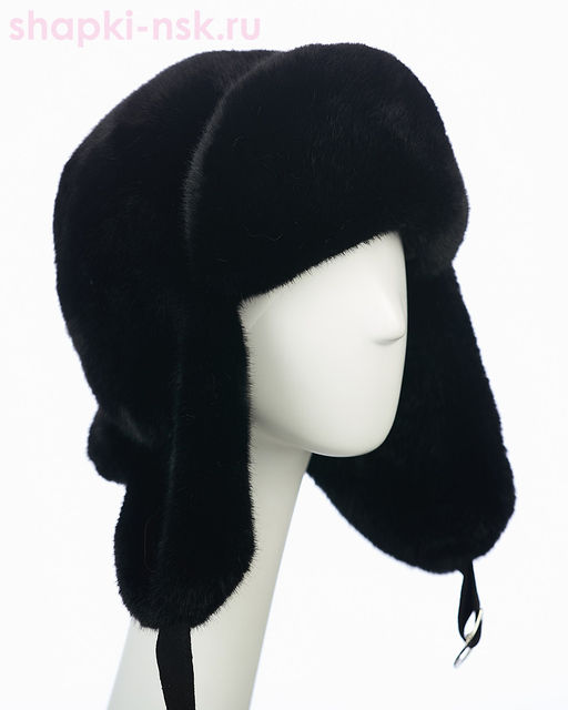 Скай Ушанка экомех норка женская (56-58)