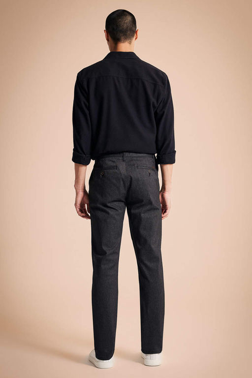 Прямые брюки стандартного кроя - Defacto фото 7