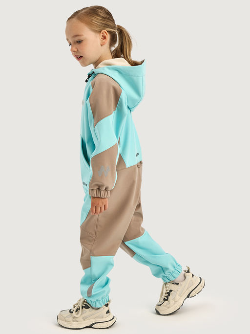 Комбинезон 8л15026 небесный/кофе