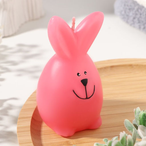 Свеча Пасхальный заяц, 5х9 см, 2 ч, 95 гр, МИКС - Simaland фото 6