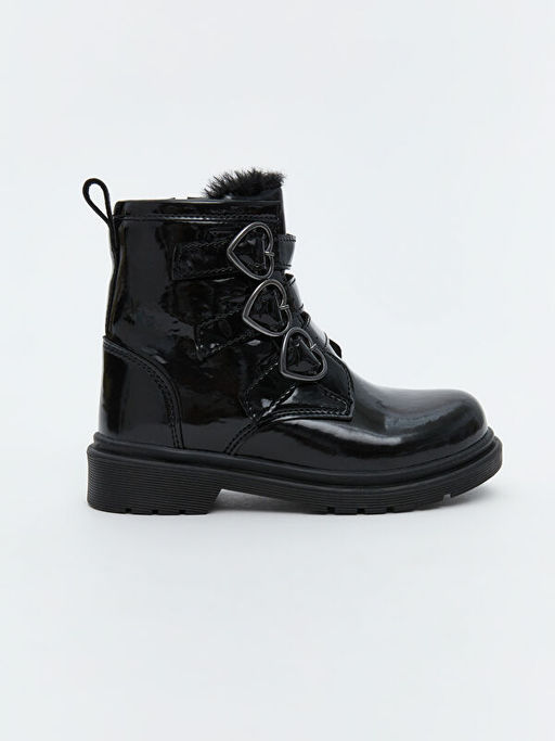 Fermuarl? Rugan K?z ?ocuk Bot