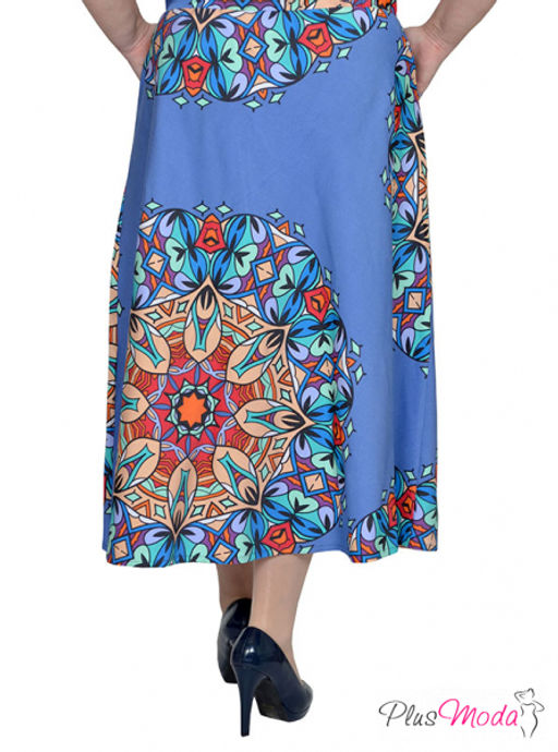 Юбка Модель №1490 размеры 44-84 - Plusmoda фото 9