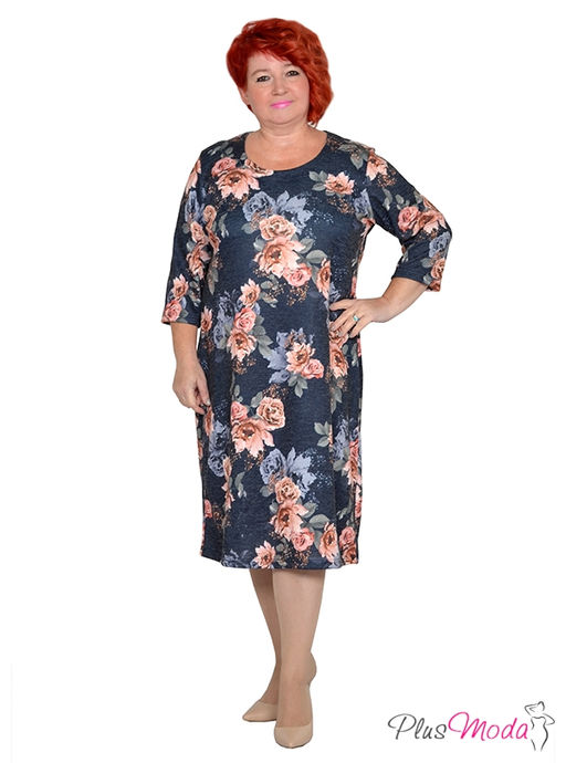Платье Модель №1768 размеры 44-84 - Plusmoda фото 3