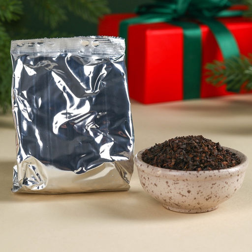 Подарочный набор С новым годом!: чай чёрный, крем-мёд (6 шт.x30 г) - Фабрика счастья фото 9