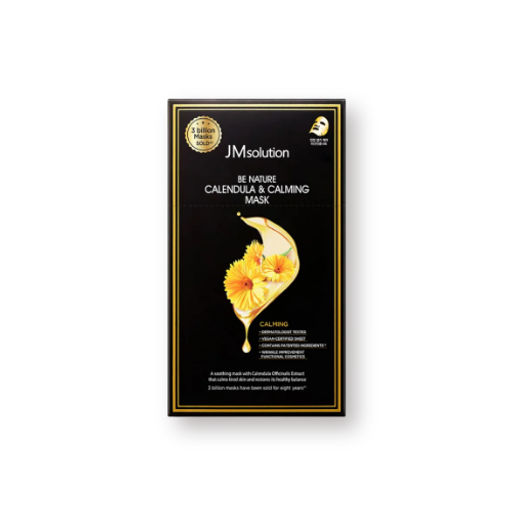 JMsolution Be Nature Calendula & Calming Mask, 24ml*1ea - Успокаивающая тканевая маска c экстрактом календулы