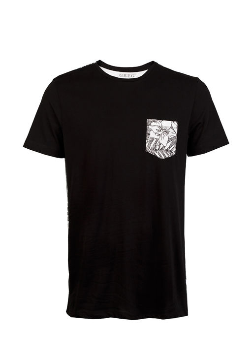 Футболка мужская короткий рукав GREG TS521-DP (черный)