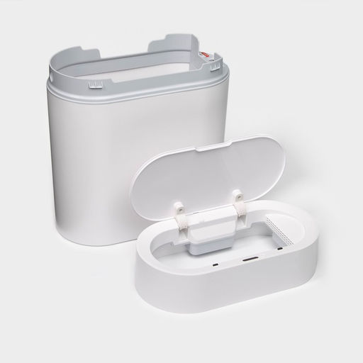 Ведро для мусора сенсорное SAVANNA, 9 л, белое  фото 4