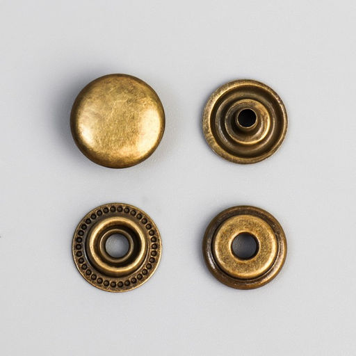 Цена за 100 шт. Кнопка установочная, Омега, железная, d = 12,5 мм, цвет бронзовый - Simaland фото 3