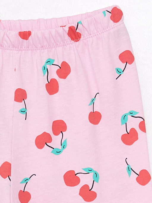 Beli Lastikli Bask?l? K?z ?ocuk Pijama Alt - Waikiki фото 3