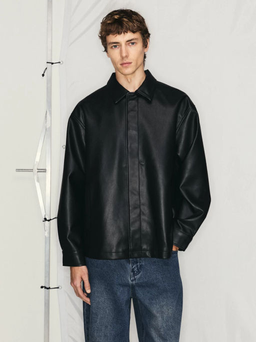 Куртка из искусственной кожи / Zarina  фото 3