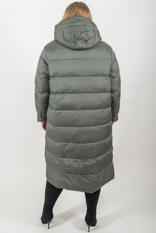 Пальто Luxury Moda 1169 зеленый