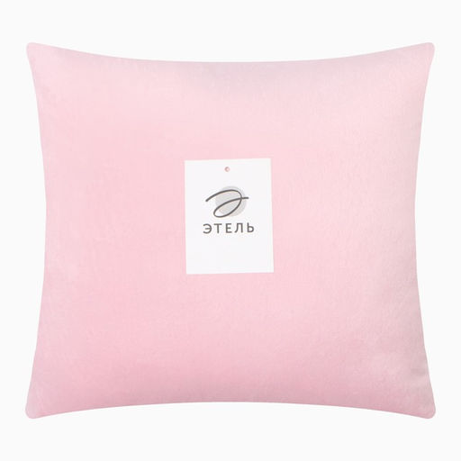 Подушка декоративная Этель цв. розовый, 30*30см, велюр  фото 4