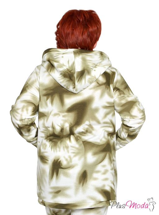 Толстовка Модель №1532 размеры 44-84 - Plusmoda фото 5