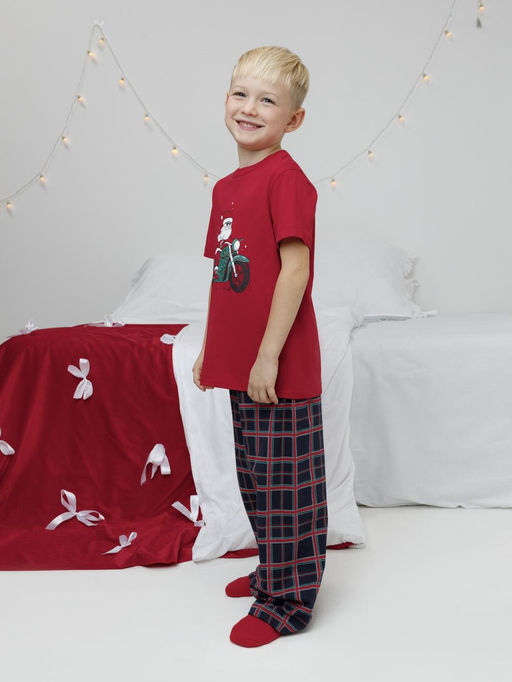 К 1599/вишня 1761 Н152.1 пижама дет - Crockid фото 4