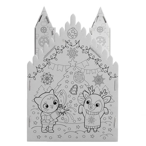 Домик-раскраска 3 в 1 Новогодние истории - Zabiaka фото 7