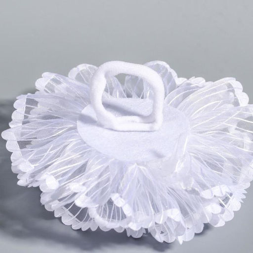 Бант для волос на резинке школьный, 7.5 см, ВИНКС