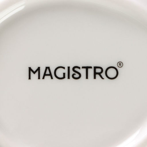 Салатники Magistro «Церера», набор 2 шт., 15.3×13×5.5 см, фарфор, белые