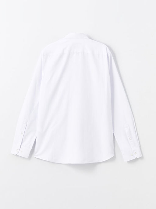 Slim Fit Uzun Kollu Gabardin Erkek G?mlek - Waikiki фото 2