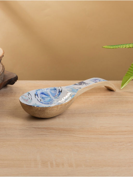 Подставка под ложку Крабы, 25.593.8 см, дерево манго - Simaland фото 2