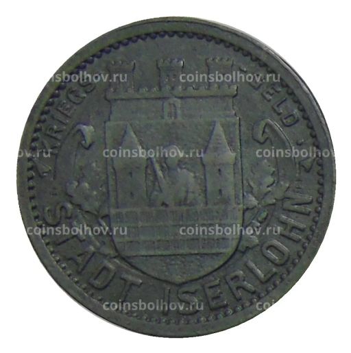 10 пфеннигов 1917 года Германия Нотгельд Изерлон