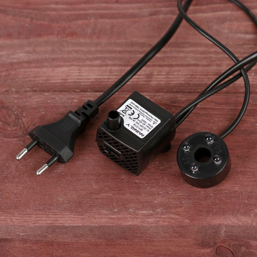 Фонтан "Слоны с монетками в чаше" 20х13 см (с подсветкой)