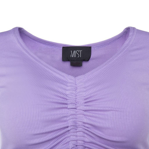 Футболка женская на кулиске MIST, размер 40-42, лиловая