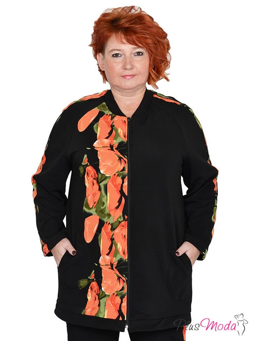 Толстовка Модель №1417 размеры 44-84 - Plusmoda фото 2