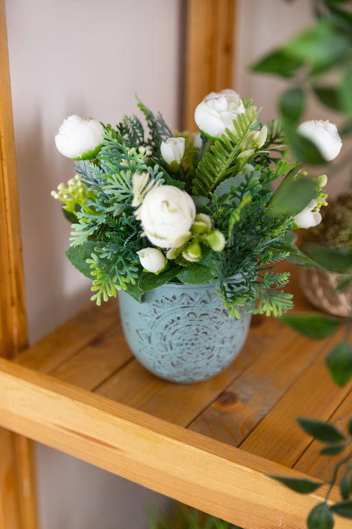 Заготовка для декорирования Love2art БГ-029 Горшочек глина красная 9.2 х 9.2 х 9.8 см