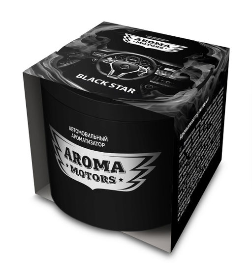 GRASS ароматизатор гелевый Aroma Motors 100мл BLACK STAR