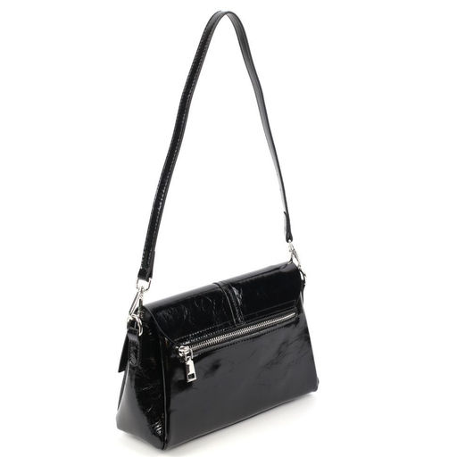 Женская кожаная сумка трапеция через плечо 0078-1 - Cidirro фото 4