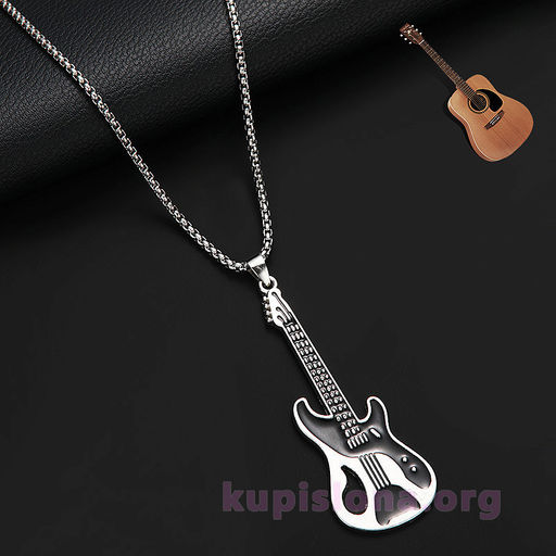 Подвеска на цепочке Электрогитара