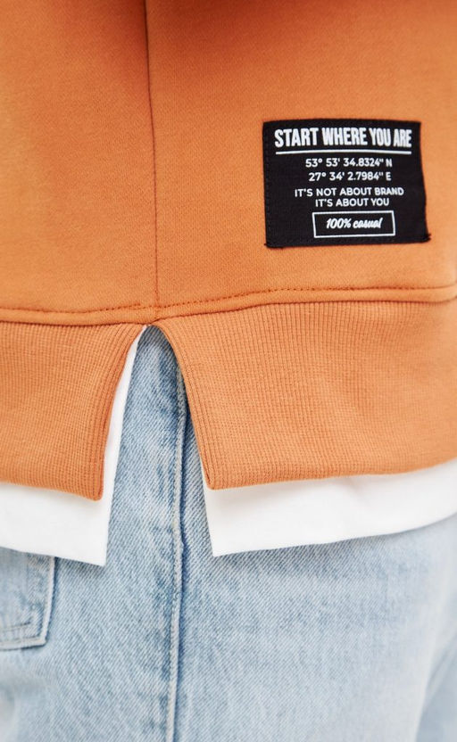 Свитшот P321-0503 mustard - Primm фото 6