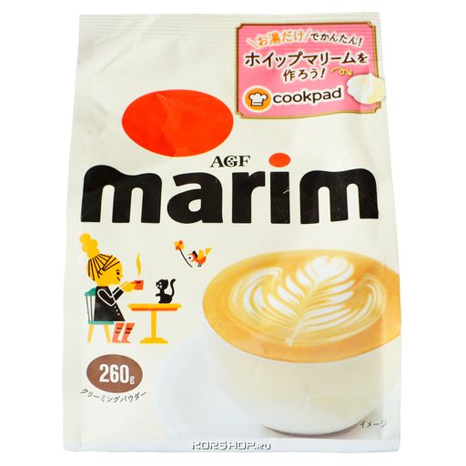 Сухие сливки Marim Blendy AGF, Япония, 260 г Акция