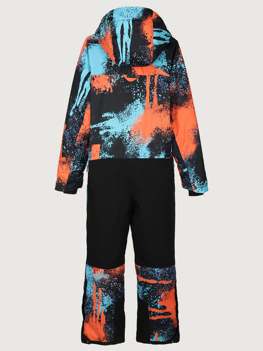 Комбинезон 8з1525 оранж/черный