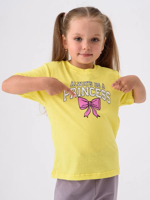 Набор-1:футболка для девочки 3 шт