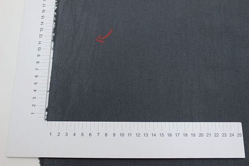 Хлопок крэш цв.Темно-серый с оттенком морской волны, СОРТ2, ш.1.40м, хлопок-100%, 160гр/м.кв - Купава фото 4