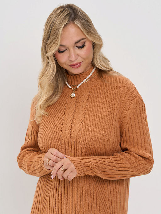 Платье женское 9242-92040. 5200908 карамель