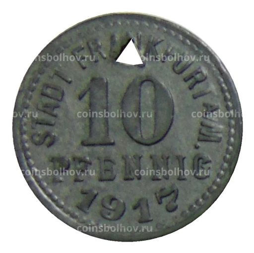 10 пфеннигов 1917 года Германия  Нотгельд Франкфурт на Майне