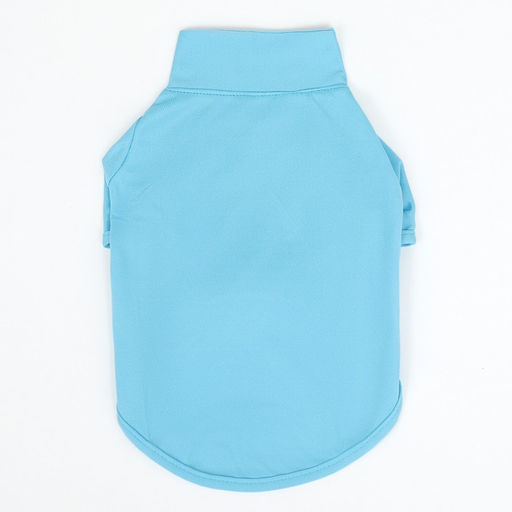 Футболка-поло для животных, XL (ДС 40, ОГ 50, ОШ 33 см), голубая - Simaland фото 7